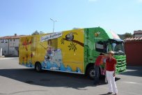 Nov bibliobus je 17. avgusta pripeljal v Ajdovščino